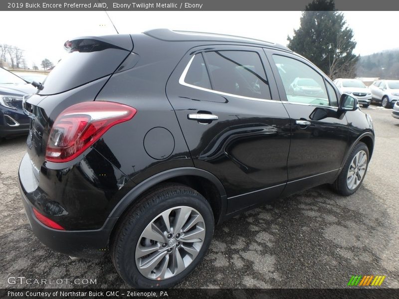 Ebony Twilight Metallic / Ebony 2019 Buick Encore Preferred AWD