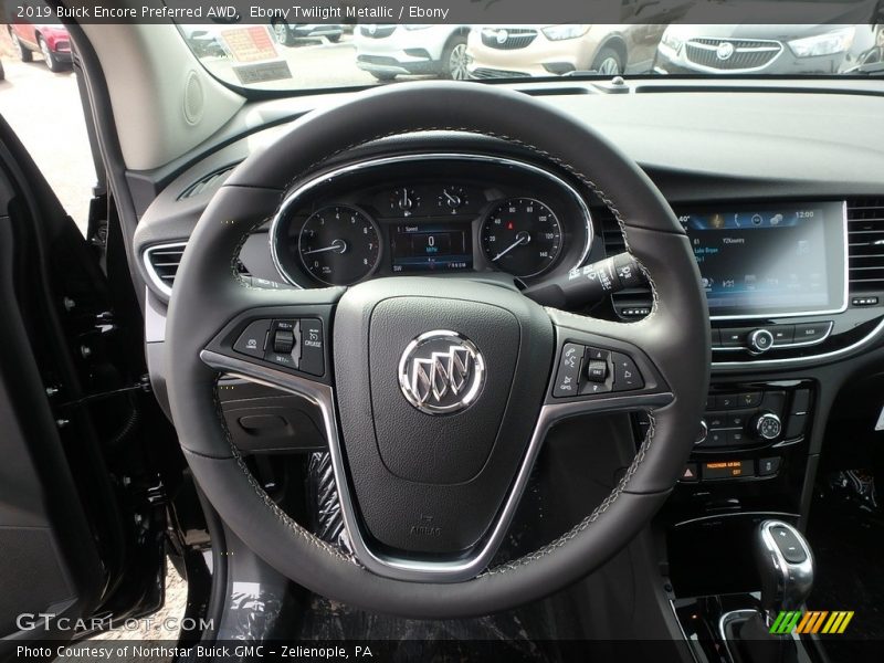  2019 Encore Preferred AWD Steering Wheel