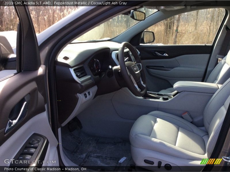 Pepperdust Metallic / Cocoa/Light Ash Gray 2019 GMC Acadia SLT AWD