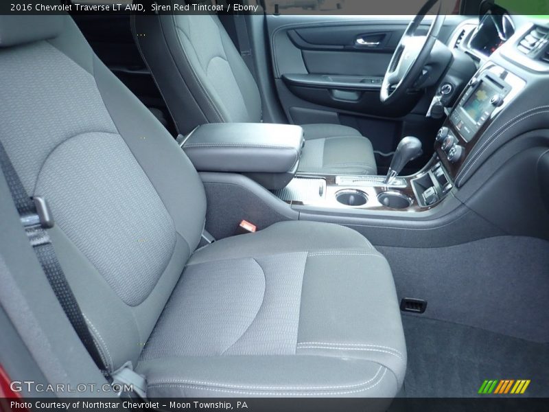 Siren Red Tintcoat / Ebony 2016 Chevrolet Traverse LT AWD