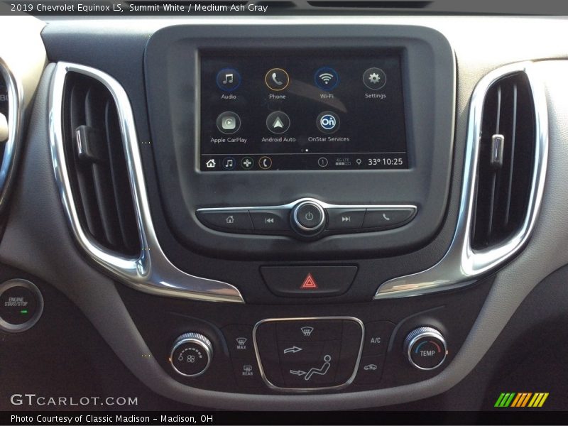Summit White / Medium Ash Gray 2019 Chevrolet Equinox LS