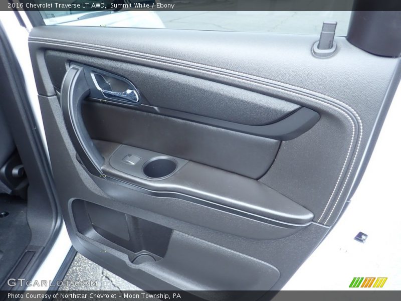 Summit White / Ebony 2016 Chevrolet Traverse LT AWD