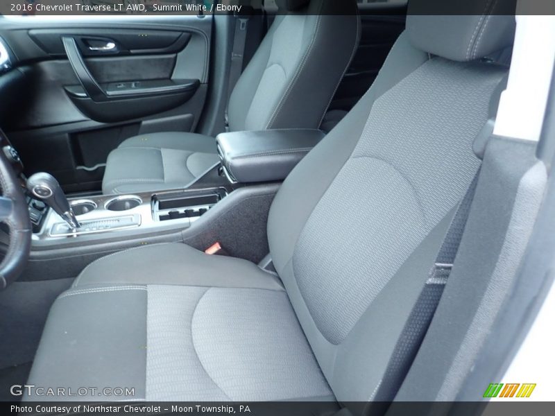 Summit White / Ebony 2016 Chevrolet Traverse LT AWD