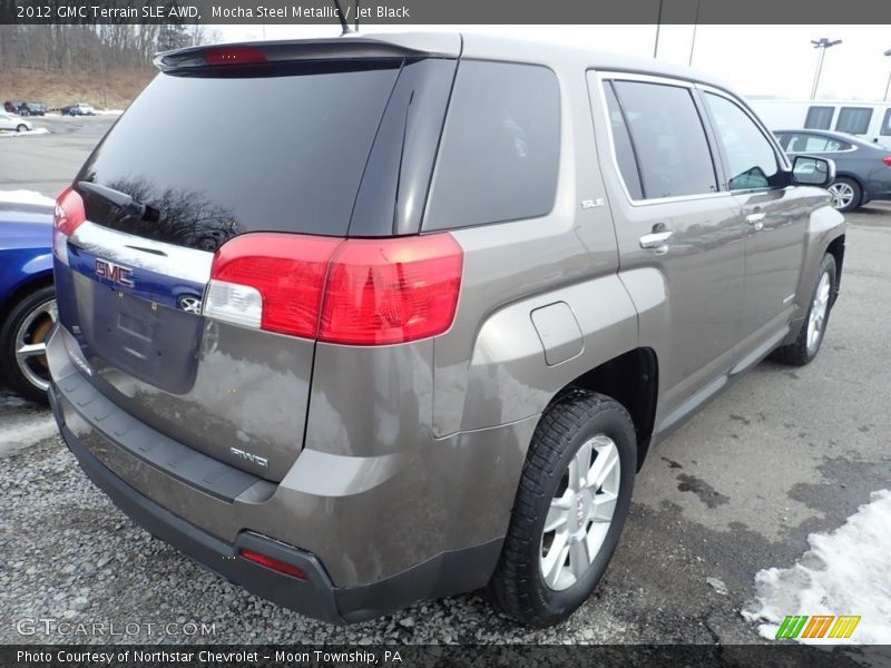 Mocha Steel Metallic / Jet Black 2012 GMC Terrain SLE AWD