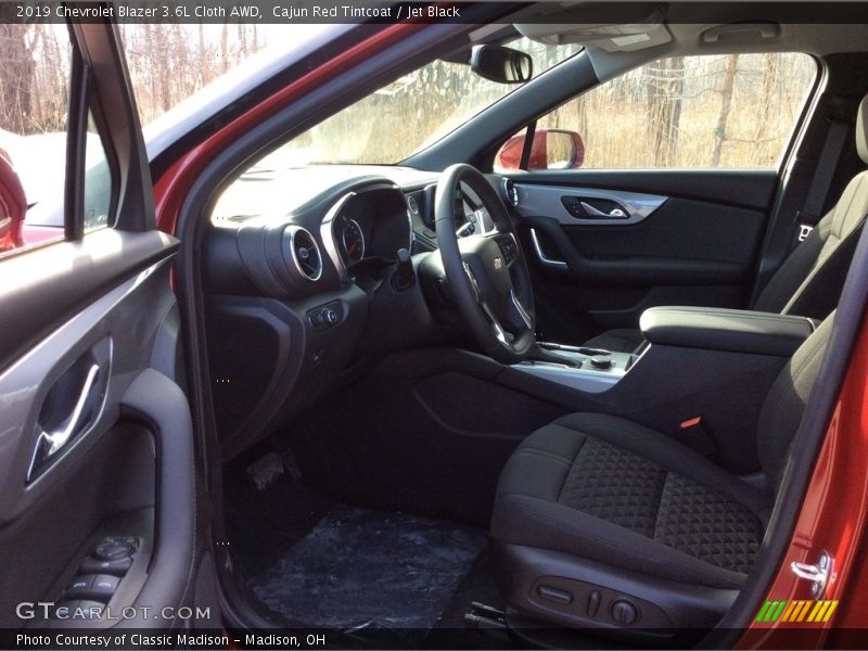 Cajun Red Tintcoat / Jet Black 2019 Chevrolet Blazer 3.6L Cloth AWD