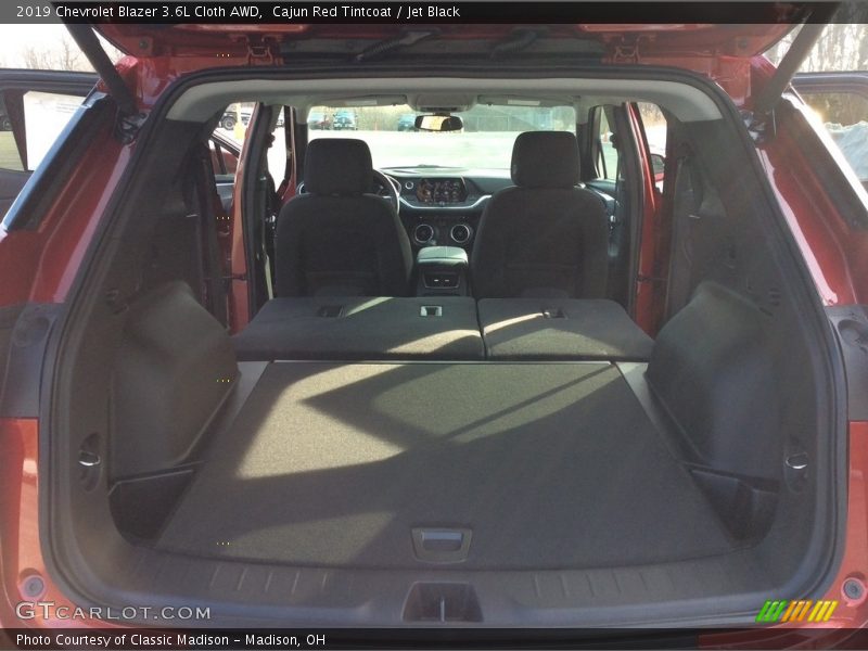 Cajun Red Tintcoat / Jet Black 2019 Chevrolet Blazer 3.6L Cloth AWD