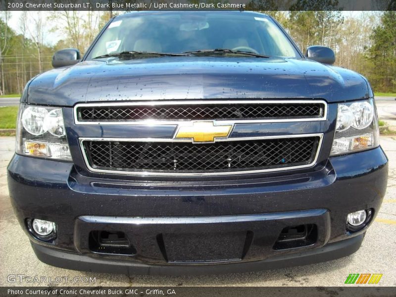Dark Blue Metallic / Light Cashmere/Dark Cashmere 2009 Chevrolet Suburban LT