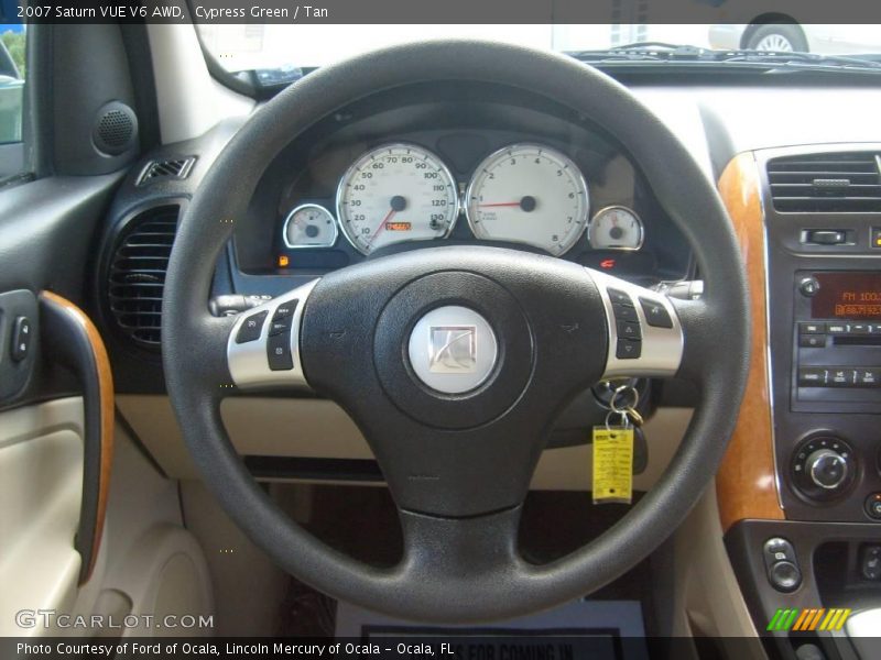 Cypress Green / Tan 2007 Saturn VUE V6 AWD