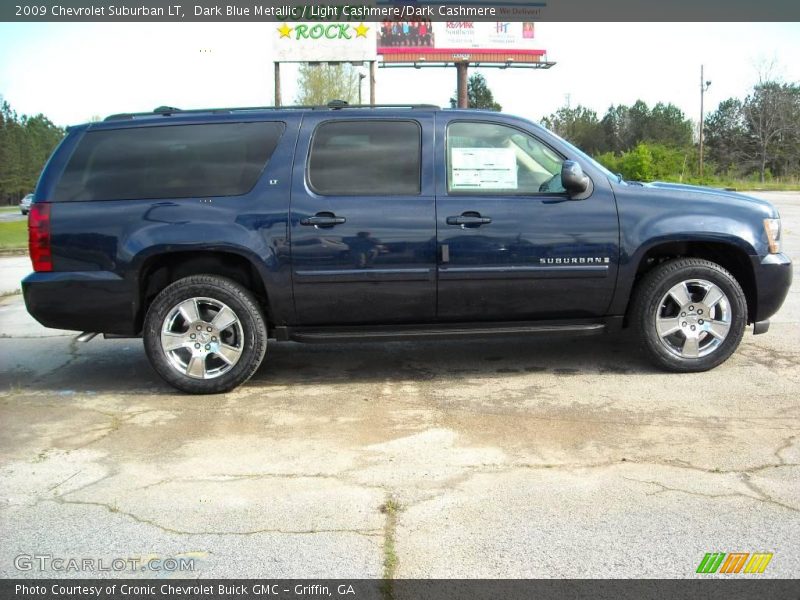 Dark Blue Metallic / Light Cashmere/Dark Cashmere 2009 Chevrolet Suburban LT