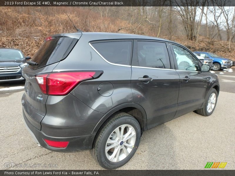 Magnetic / Chromite Gray/Charcoal Black 2019 Ford Escape SE 4WD