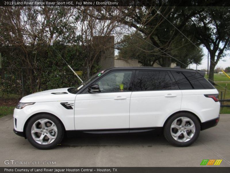 Fuji White / Ebony/Ebony 2019 Land Rover Range Rover Sport HSE