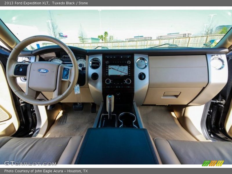Tuxedo Black / Stone 2013 Ford Expedition XLT