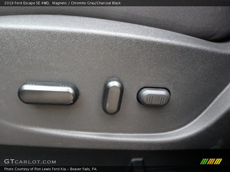 Magnetic / Chromite Gray/Charcoal Black 2019 Ford Escape SE 4WD