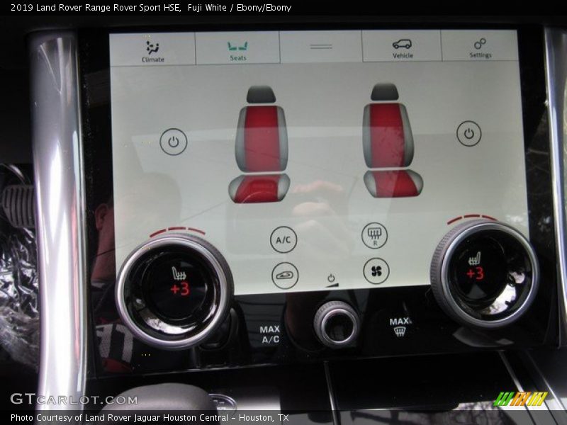 Fuji White / Ebony/Ebony 2019 Land Rover Range Rover Sport HSE
