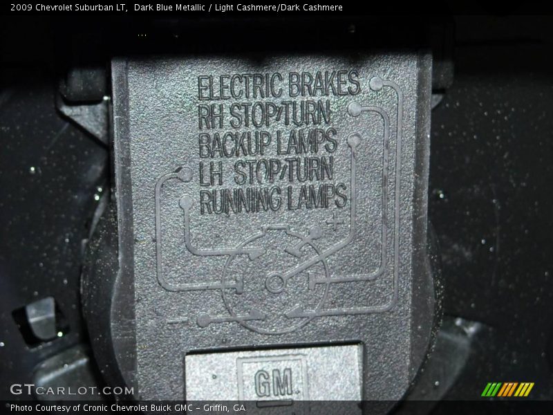 Dark Blue Metallic / Light Cashmere/Dark Cashmere 2009 Chevrolet Suburban LT