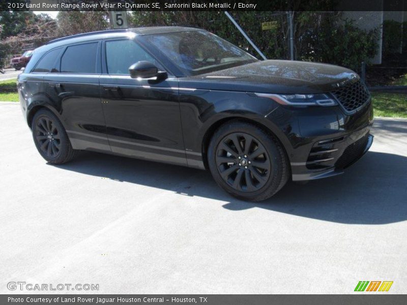 Santorini Black Metallic / Ebony 2019 Land Rover Range Rover Velar R-Dynamic SE