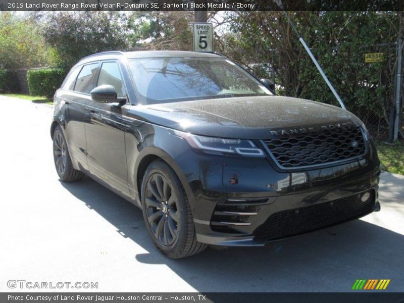 Santorini Black Metallic / Ebony 2019 Land Rover Range Rover Velar R-Dynamic SE
