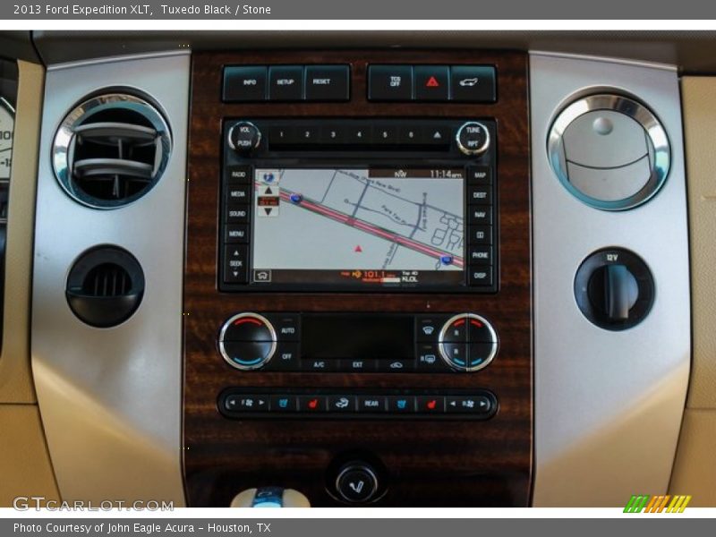 Tuxedo Black / Stone 2013 Ford Expedition XLT