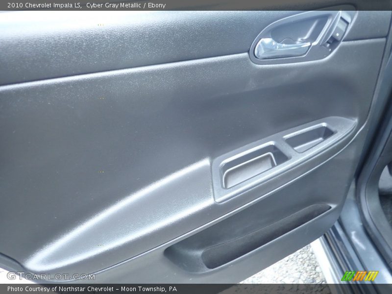 Cyber Gray Metallic / Ebony 2010 Chevrolet Impala LS