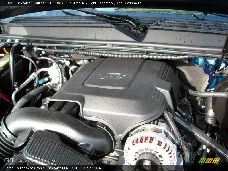 Dark Blue Metallic / Light Cashmere/Dark Cashmere 2009 Chevrolet Suburban LT