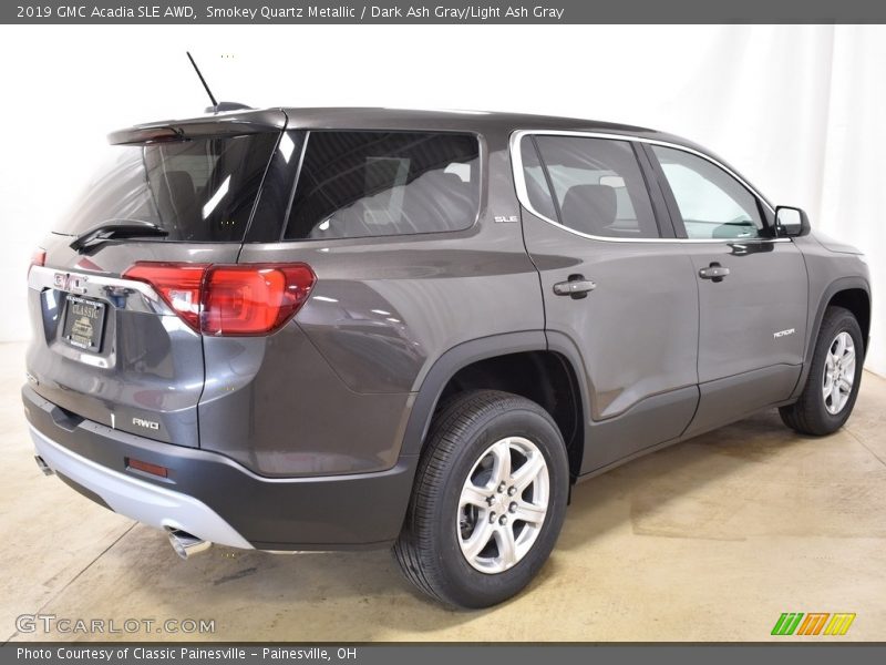 Smokey Quartz Metallic / Dark Ash Gray/Light Ash Gray 2019 GMC Acadia SLE AWD