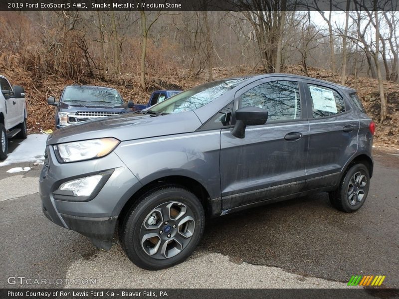 Front 3/4 View of 2019 EcoSport S 4WD