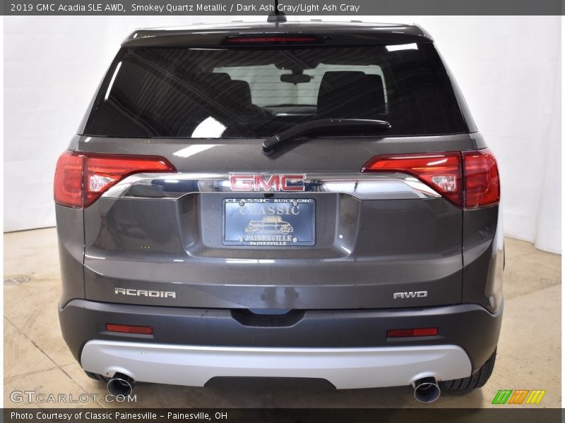 Smokey Quartz Metallic / Dark Ash Gray/Light Ash Gray 2019 GMC Acadia SLE AWD