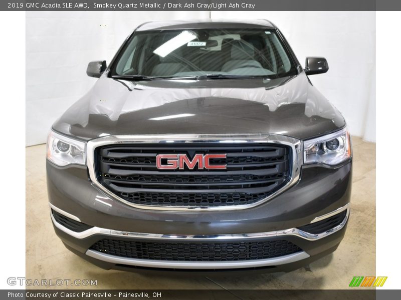 Smokey Quartz Metallic / Dark Ash Gray/Light Ash Gray 2019 GMC Acadia SLE AWD