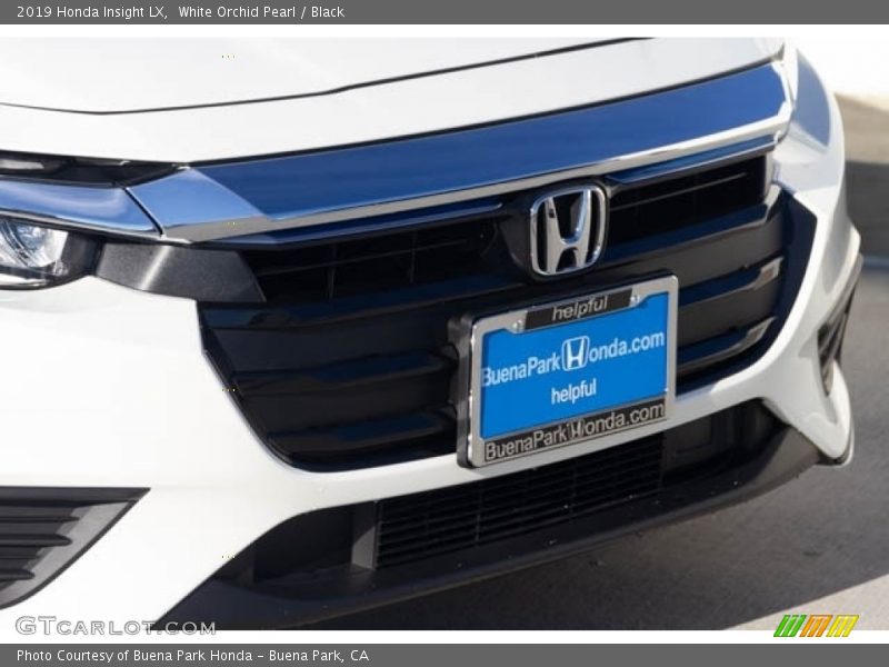 White Orchid Pearl / Black 2019 Honda Insight LX