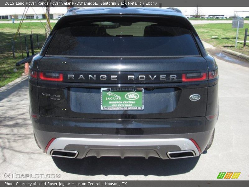 Santorini Black Metallic / Ebony 2019 Land Rover Range Rover Velar R-Dynamic SE