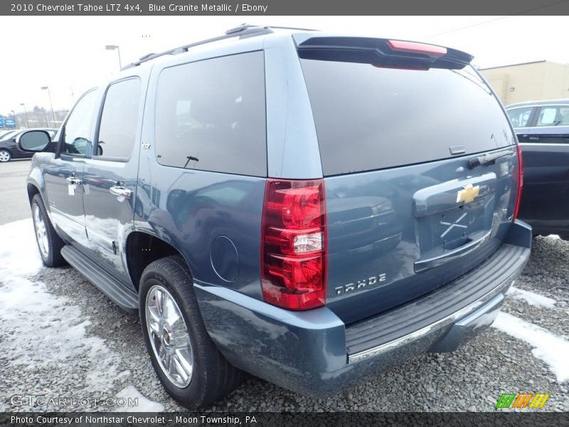 Blue Granite Metallic / Ebony 2010 Chevrolet Tahoe LTZ 4x4