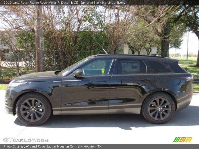 Santorini Black Metallic / Ebony 2019 Land Rover Range Rover Velar R-Dynamic SE