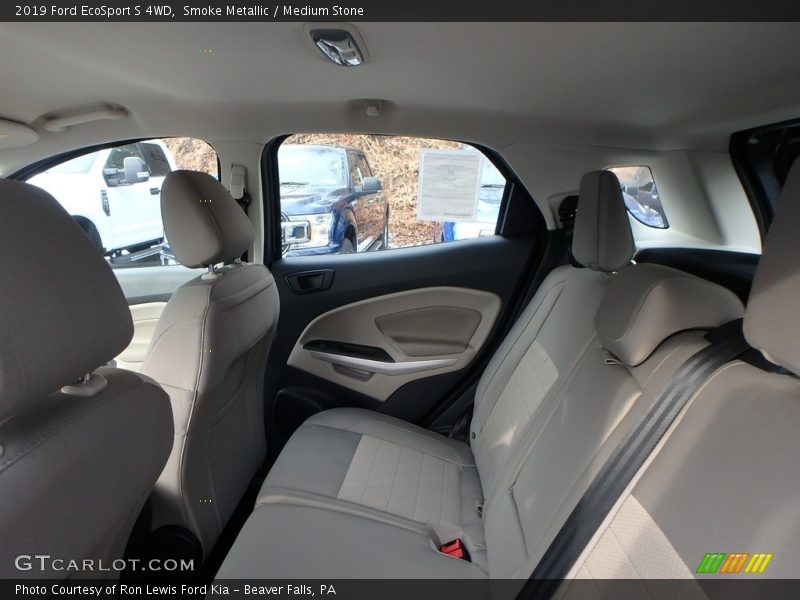 Smoke Metallic / Medium Stone 2019 Ford EcoSport S 4WD