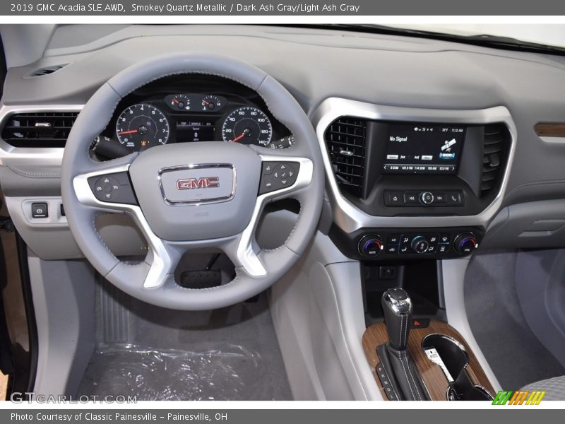 Smokey Quartz Metallic / Dark Ash Gray/Light Ash Gray 2019 GMC Acadia SLE AWD