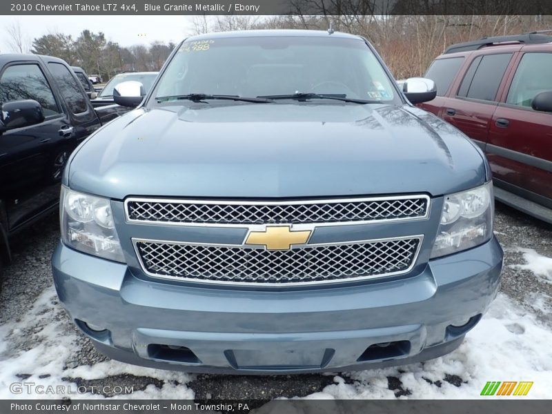 Blue Granite Metallic / Ebony 2010 Chevrolet Tahoe LTZ 4x4