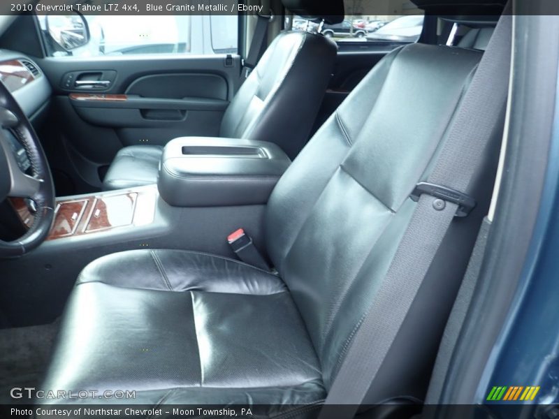 Blue Granite Metallic / Ebony 2010 Chevrolet Tahoe LTZ 4x4