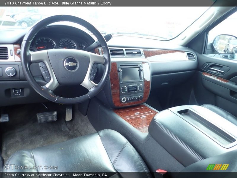 Blue Granite Metallic / Ebony 2010 Chevrolet Tahoe LTZ 4x4