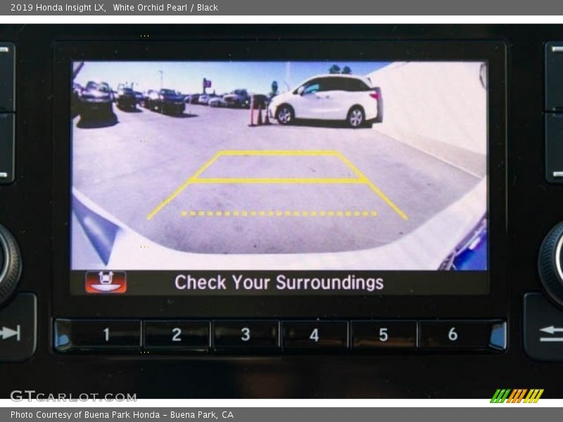 White Orchid Pearl / Black 2019 Honda Insight LX