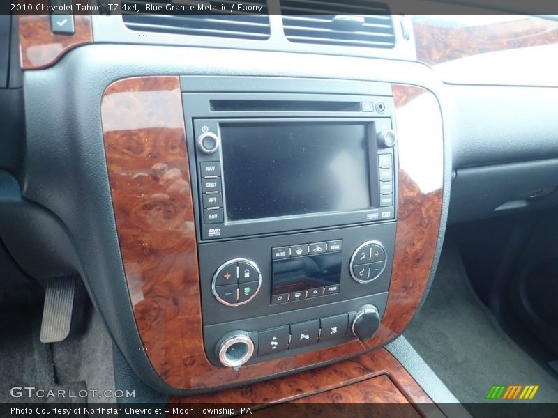 Blue Granite Metallic / Ebony 2010 Chevrolet Tahoe LTZ 4x4