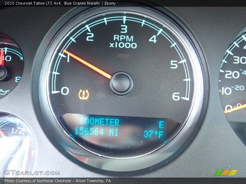 Blue Granite Metallic / Ebony 2010 Chevrolet Tahoe LTZ 4x4