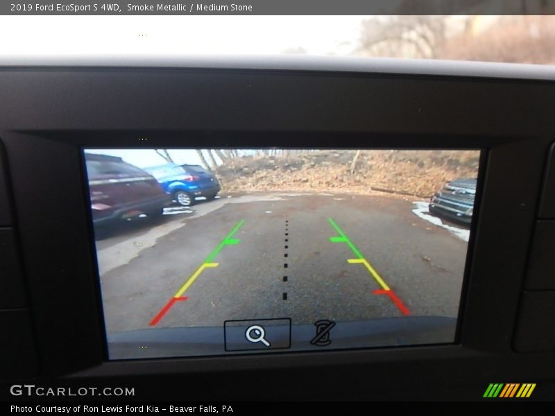 Smoke Metallic / Medium Stone 2019 Ford EcoSport S 4WD