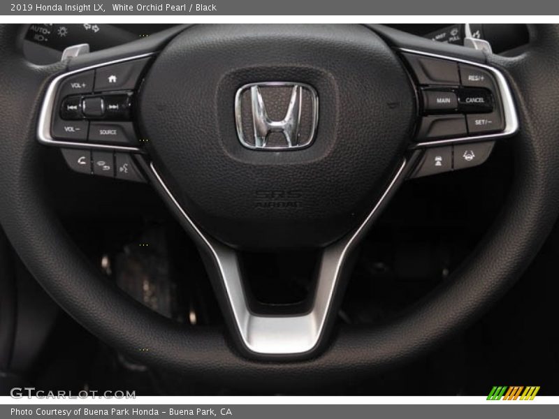 White Orchid Pearl / Black 2019 Honda Insight LX