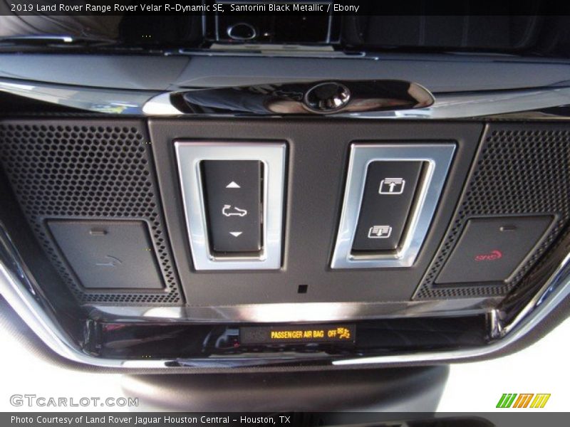 Santorini Black Metallic / Ebony 2019 Land Rover Range Rover Velar R-Dynamic SE