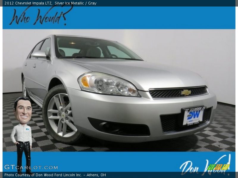 Silver Ice Metallic / Gray 2012 Chevrolet Impala LTZ