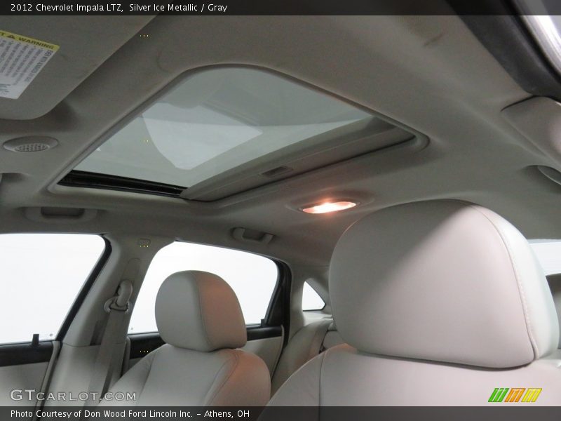 Silver Ice Metallic / Gray 2012 Chevrolet Impala LTZ