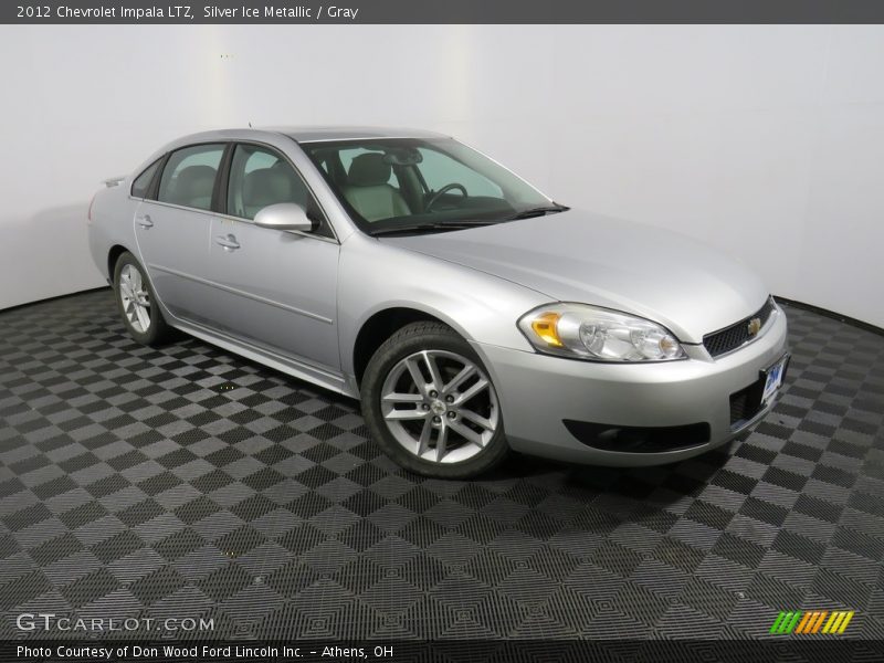Silver Ice Metallic / Gray 2012 Chevrolet Impala LTZ