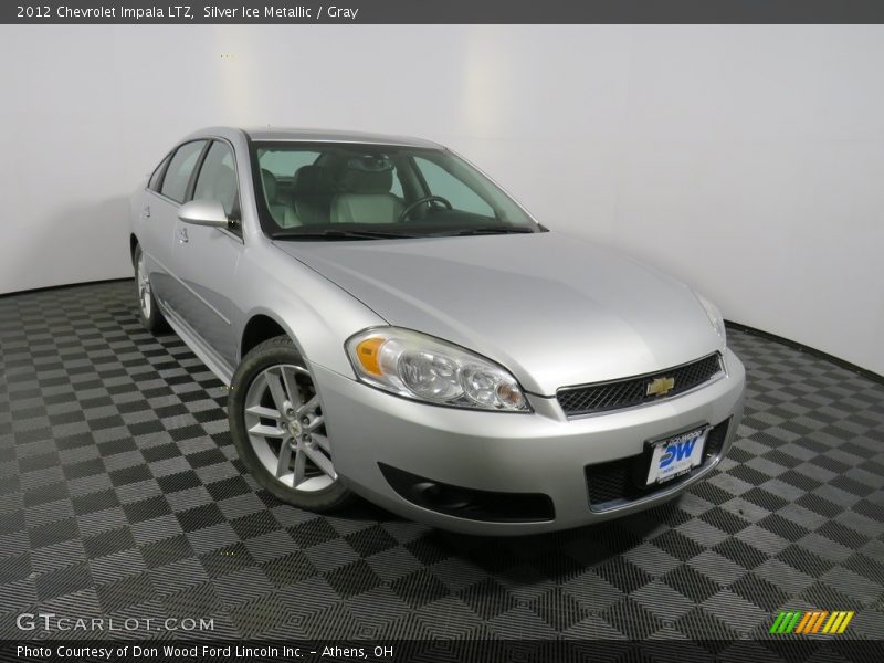 Silver Ice Metallic / Gray 2012 Chevrolet Impala LTZ