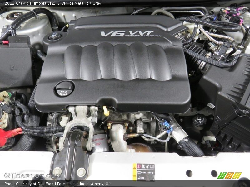 Silver Ice Metallic / Gray 2012 Chevrolet Impala LTZ