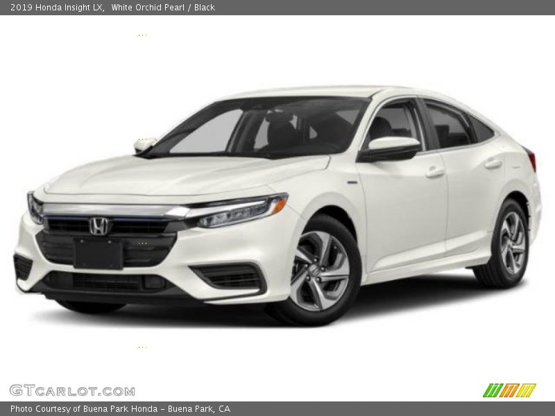 White Orchid Pearl / Black 2019 Honda Insight LX