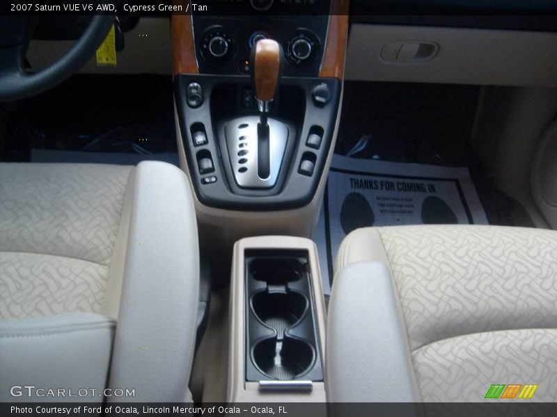 Cypress Green / Tan 2007 Saturn VUE V6 AWD
